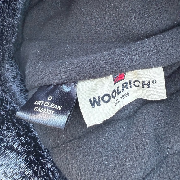 Woolrich Plaid Arctic Trapper Hat in Purple and Black Faux Fur One Size Unisex - Picture 6 of 6